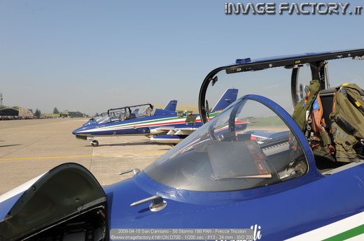 2009-04-15 San Damiano - 50 Stormo 198 PAN - Frecce Tricolori